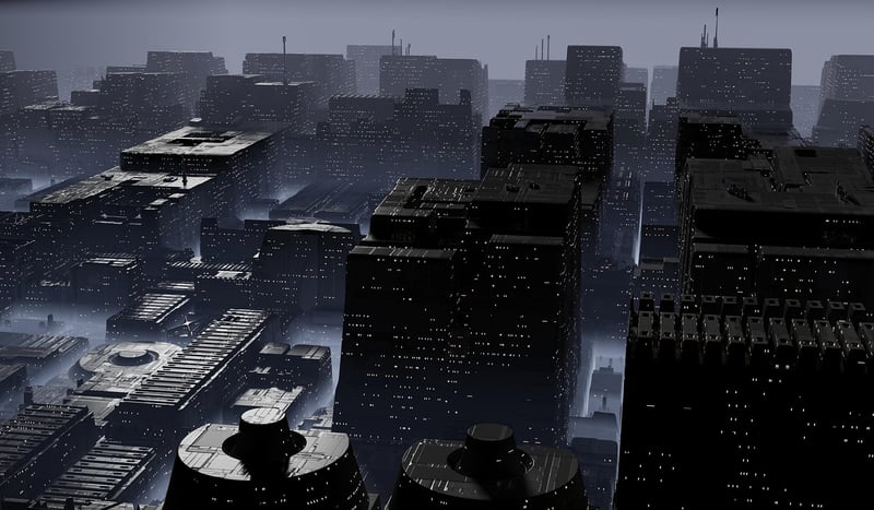 Cyberpunk Neon City